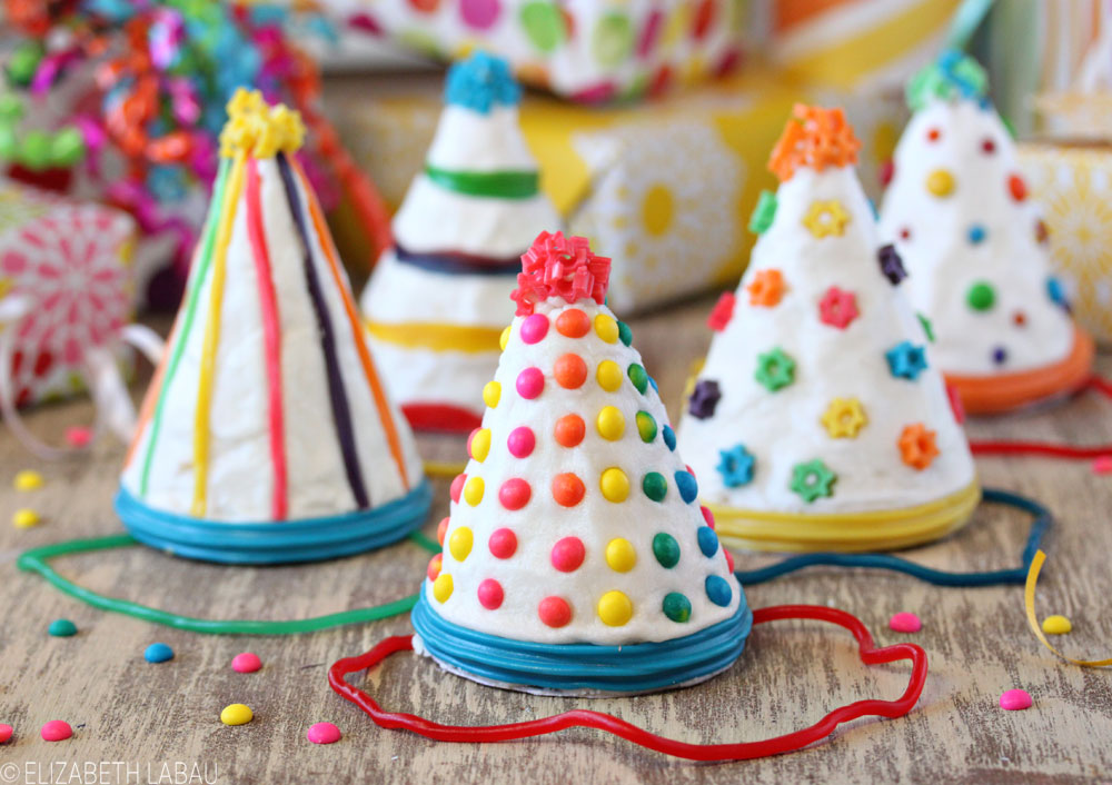 Birthday Party Hat Cakes